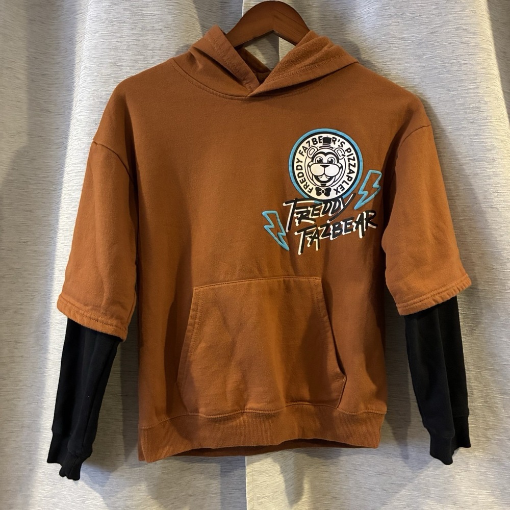 Five Nights at Freddy's Boys Two for One Hoodie Size L‎ 10/12